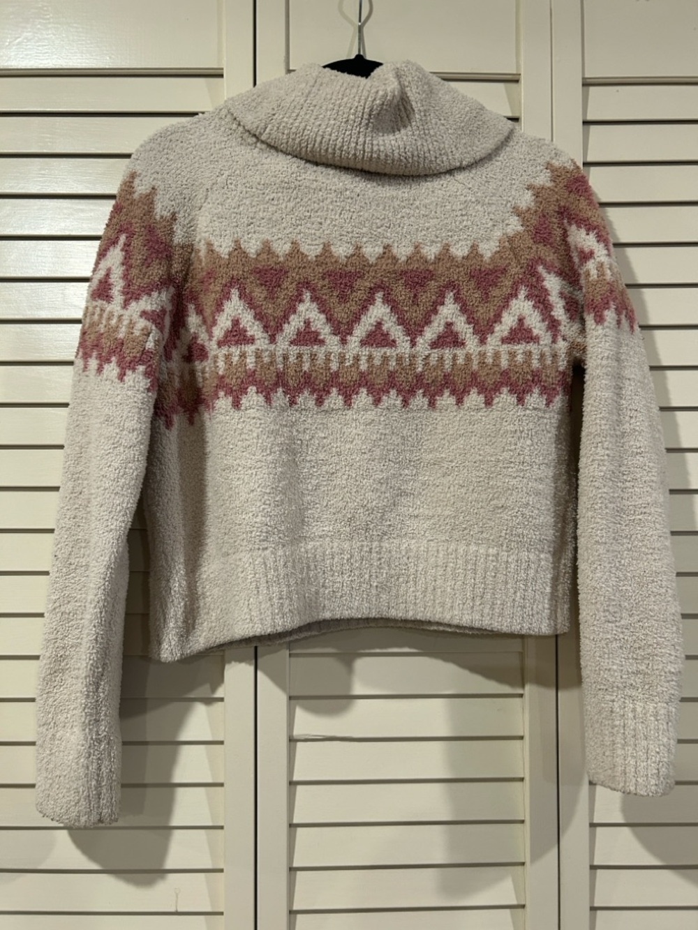 Ruby Moon Beige and Pink Geometric
Sweater Size M - Picture 8 of 8